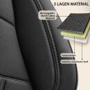Sitzbez&uuml;ge passend f&uuml;r X -Go Wohnmobil (Schwarz-Grau) Pilot 1.1