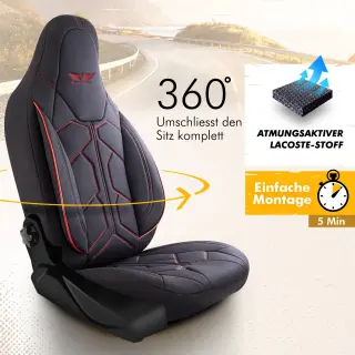 Sitzbezüge (Pilot) passend für Volvo V60...