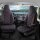 Sitzbezüge passend für Sun Living Wohnmobil (Schwarz-Rot) Pilot 1.2