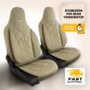 Sitzbez&uuml;ge (Pilot) passend f&uuml;r Audi A2 (Beige) 1.3