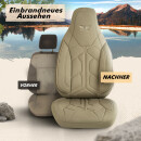 Sitzbez&uuml;ge passend f&uuml;r Clever Wohnmobil (Beige) Pilot 1.3