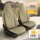 Sitzbezüge passend für SpaceCamper Wohnmobil (Beige) Pilot 1.3