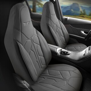 Sitzbezüge (Pilot) passend für Audi Q5 (Grau) 1.4