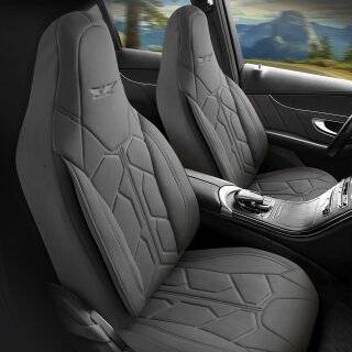 Sitzbezüge (Pilot) passend für Toyota Avensis (Grau) 1.4
