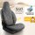 Sitzbezüge (Pilot) passend für Toyota Avensis (Grau) 1.4