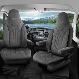 Sitzbezüge passend für Köhler Wohnmobil (Grau) Pilot 1.4