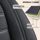 Sitzbez&uuml;ge passend f&uuml;r Auto Sleepers Wohnmobil (Schwarz-Grau) Pilot 2.1