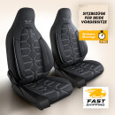 Sitzbez&uuml;ge passend f&uuml;r WSR Wohnmobil (Schwarz-Grau) Pilot 2.1