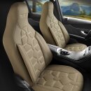 Sitzbezüge (Pilot) passend für Audi Q7 (Beige) 2.3