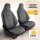 Sitzbezüge passend für Sun Living Wohnmobil (Grau) Pilot 2.4