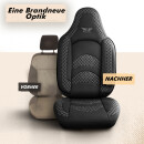 Sitzbez&uuml;ge (Pilot) passend f&uuml;r Opel Meriva (Schwarz-Grau) 3.1