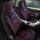Sitzbezüge (Pilot) passend für Mercedes Benz Vito (Schwarz-Rot) 3.2