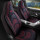 Sitzbezüge (Pilot) passend für Peugeot 3008 (Schwarz-Rot) 3.2