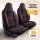 Sitzbezüge (Pilot) passend für Toyota Urban Cruiser (Schwarz-Rot) 3.2