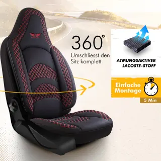 Sitzbezüge (Pilot) passend für Volvo V60...