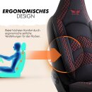 Sitzbez&uuml;ge passend f&uuml;r Tikro Wohnmobil (Schwarz-Rot) Pilot 3.2