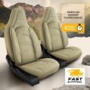 Sitzbez&uuml;ge passend f&uuml;r SpaceCamper Wohnmobil (Beige) Pilot 3.3