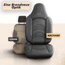 Sitzbez&uuml;ge (Pilot) passend f&uuml;r Nissan Note (Grau) 3.4