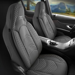 Sitzbezüge (Pilot) passend für SsangYong Korando (Grau) 3.4