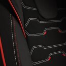 Auto Sitzbezüge für Honda CR-V in Schwarz Rot