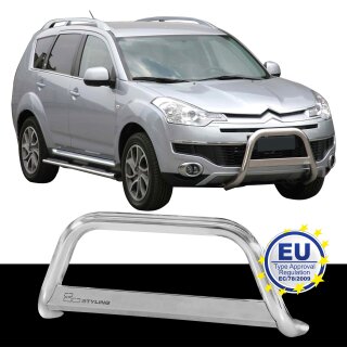 Frontbügel EDELSTAHL passend für CITROEN C-CROSSER ab 2008 Chrome