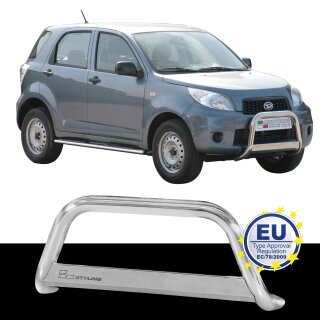 Frontbügel EDELSTAHL passend für DAIHATSU TERIOS 2006 bis 2009 Chrome