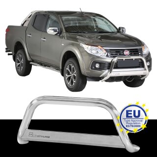 Frontbügel EDELSTAHL passend für FIAT FULLBACK ab 2016 Chrome