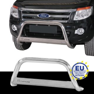 Frontbügel EDELSTAHL passend für FORD RANGER ab 2012 Chrome