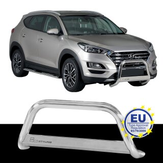 Frontbügel EDELSTAHL passend für HYUNDAI TUCSON ab 2018 Chrome