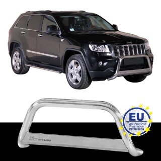 Frontbügel EDELSTAHL passend für JEEP GRAND CHEROKEE 2011 bis 2014 Chrome