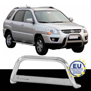 Frontbügel EDELSTAHL passend für KIA SPORTAGE 2008 bis 2010 Chrome