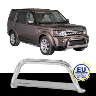 Frontbügel EDELSTAHL passend für LAND ROVER DISCOVERY 4 2012 bis 2017