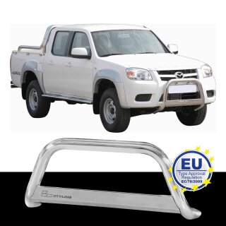 Frontbügel EDELSTAHL passend für MAZDA BT 50 DOUBLE CAB 2009 bis 2012