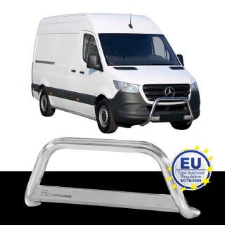 Frontbügel EDELSTAHL passend für MERCEDES SPRINTER ab 2018 Chrome