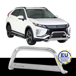 Frontbügel EDELSTAHL passend für MITSUBISHI ECLIPSE CROSS ab 2018 Chrome