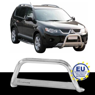 Frontbügel EDELSTAHL passend für MITSUBISHI OUTLANDER 2007 bis 2009 Chrome