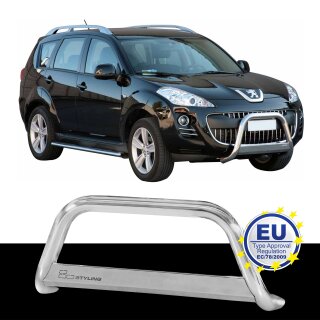 Frontbügel EDELSTAHL passend für PEUGEOT 4007 ab 2008 Chrome