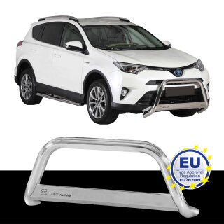 Frontbügel EDELSTAHL passend für TOYOTA RAV 4 und HYBRID 2016 bis 2018