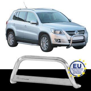 Frontbügel EDELSTAHL passend für VW TIGUAN 2008 bis 2011 Chrome