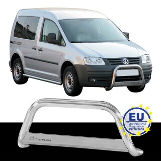 Frontbügel EDELSTAHL passend für VW CADDY 2004 bis 2013 Chrome