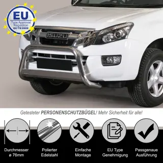 Frontbügel EDELSTAHL passend für CHEVROLET TRAX...