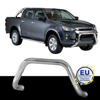 Frontbügel EDELSTAHL passend für ISUZU D-MAX ab 2020 Ø76mm