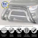 Frontb&uuml;gel EDELSTAHL passend f&uuml;r KIA SPORTAGE 2004 bis 2008 &Oslash;76mm