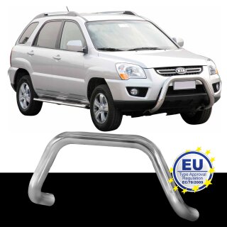 Frontbügel EDELSTAHL passend für KIA SPORTAGE 2008 bis 2010 Ø76mm