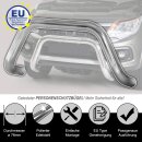Frontb&uuml;gel EDELSTAHL passend f&uuml;r KIA SPORTAGE 2008 bis 2010 &Oslash;76mm