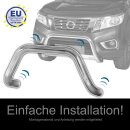 Frontb&uuml;gel EDELSTAHL passend f&uuml;r KIA SPORTAGE 2008 bis 2010 &Oslash;76mm