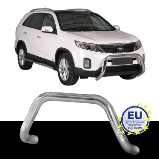 Frontbügel EDELSTAHL passend für KIA SORENTO 2012 bis 2015 Ø76mm