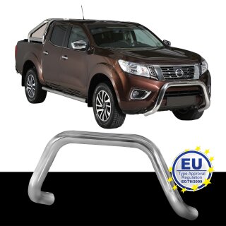 Frontbügel EDELSTAHL passend für NISSAN NP 300 NAVARA ab 2016 Ø76mm