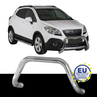 Frontbügel EDELSTAHL passend für OPEL MOKKA 2012 bis 2016 Ø76mm