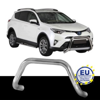 Frontbügel EDELSTAHL passend für TOYOTA RAV 4 und HYBRID 2016 bis 2018